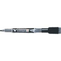 Vboard Master S White Board Marker with Eraser, Blue, Fine Tip We Share Industrial Supply
