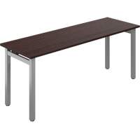 Newland Table Desk, 29-7/10" L x 72" W x 29-3/5" H, Dark Brown We Share Industrial Supply