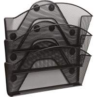 Classeur magn&eacute;tique en treillis m&eacute;tallique Onyx, 3 pochettes We Share Industrial Supply