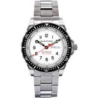 Tr&egrave;s grande montre automatique &eacute;dition arctique avec jour/date avec bracelet en acier inoxydable, Num&eacute;rique, &agrave; piles, 46 mm, Argent We Share Industrial Supply