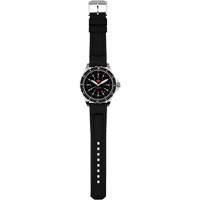 Tr&egrave;s grande montre &agrave; quartz pour plongeur avec feuille d'&eacute;rable rouge, Num&eacute;rique, &agrave; piles, 46 mm, Noir We Share Industrial Supply