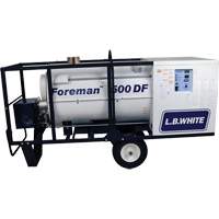Radiateur portable &agrave; chauffage indirect Foreman 500, Chaleur radiante, Gaz naturel, 500000 BTU/H We Share Industrial Supply