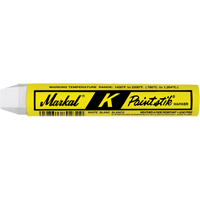 K Paintstik&reg; Paint Marker, Solid Stick, White We Share Industrial Supply