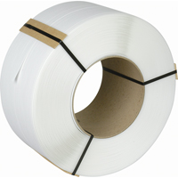 Feuillard, Polypropyl&egrave;ne, 3/8" la x 12900' lo, Blanc, Calibre Machine We Share Industrial Supply