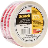 Ruban d'emballage Scotch 3775 avec message, Adh&eacute;sif Thermofusible, 2 mils, 48 mm (1-22/25") x 100 m (328') We Share Industrial Supply