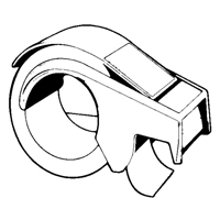 Distributeur manuel de ruban adh&eacute;sif, Standard, Convient au ruban de largeur de 50,8 mm (2") We Share Industrial Supply