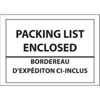 Packing List Envelopes, 4" L x 5" W, Backloading Style We Share Industrial Supply