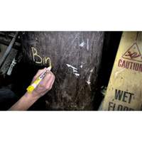 Quik Stik&reg; Twist-Up Paint Markers, Solid Stick, White We Share Industrial Supply