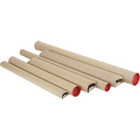 Snap-Seal Mailing Tubes, 2" W x 18" L We Share Industrial Supply