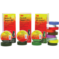 Rubans Super 33+ Scotch, 19 mm (3/4") x 20,1 m (66'), Noir, 7 mils We Share Industrial Supply