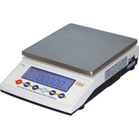 Balances de pr&eacute;cision, Capacit&eacute; 5000 g, Graduations 0,1 g We Share Industrial Supply