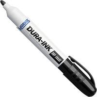 Dura-Ink&reg; Dry Erase Ink Markers, Black, Bullet Tip We Share Industrial Supply