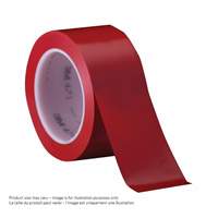 Ruban en vinyle 471, 38 mm (1-1/2") la x 32,9 m (108') lo, 5,3 mils, Rouge We Share Industrial Supply