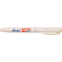 Mini marqueur de peinture Quik Stik, B&acirc;ton plein, Blanc We Share Industrial Supply