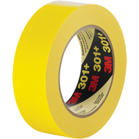 Ruban-cache performance 301+, 12 mm (1/2") x 54,8 m (180'), Jaune We Share Industrial Supply