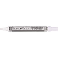 Brite-Mark&reg; RoughNeck Marker, Liquid, White We Share Industrial Supply