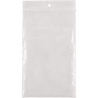 Sacs en poly, Refermable, 5" x 3", 4 mils We Share Industrial Supply