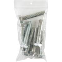 Sacs en poly, Refermable, 5" x 3", 4 mils We Share Industrial Supply