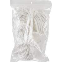 Sacs en poly, Refermable, 9" x 6", 4 mils We Share Industrial Supply