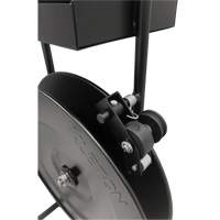 Strapping Dispenser, Polyester/Steel/Polypropylene Straps, 16"/8" Core Dia., 3"/8"/6" Roll Width We Share Industrial Supply