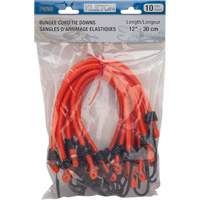 Bungee Cord Tie Downs, 12" We Share Industrial Supply