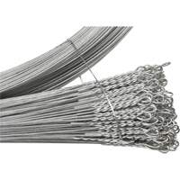 Fil de cerclage, Galvanis&eacute;, 13-1/2' lo, Cal. 13 We Share Industrial Supply