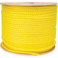 3/8" Braided Yellow Rope, Polypropylene, 630' We Share Industrial Supply