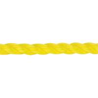 3/8" Braided Yellow Rope, Polypropylene, 630' We Share Industrial Supply