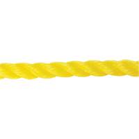 5/8" Braided Yellow Rope, Polypropylene, 200' We Share Industrial Supply