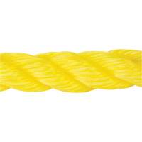 Braided Yellow Rope, Polypropylene, 300' We Share Industrial Supply