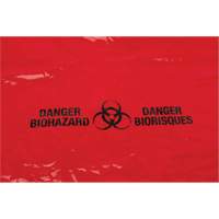 Waste Bags, Bio-Hazard, 50" L x 37" W, 2 mils We Share Industrial Supply