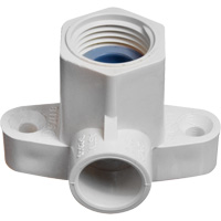 Flowguard Gold&reg; Drop Ear Elbow Fitting, Hub x Hub, CPVC, 1/2" We Share Industrial Supply