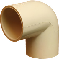 Flowguard Gold&reg; 90° Elbow Fitting, Standard, CPVC, 3/4" x 1/2" We Share Industrial Supply