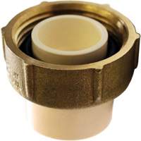 Water Meter Box Adapter, 3/4" x 1" Dia., CPVC We Share Industrial Supply