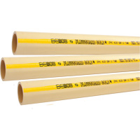 Tuyau pour eau froide ou chaude Flowguard Gold, PVC-C, 20' lo x 0,5" dia. We Share Industrial Supply