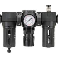 Filter, Regulator & Lubricator Modulair 300 with Manual Drain & Standard Bowl, 3/8" NPTF We Share Industrial Supply