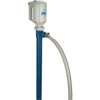 Pompe pour baril PFP, Polypropyl&egrave;ne/PVDF, 22 gal./min/40 gal./min We Share Industrial Supply