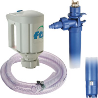 Trousse de pompe pour baril PFM-40 avec moteur M3V, Polypropyl&egrave;ne/PVDF/Acier inoxydable We Share Industrial Supply