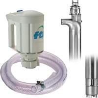 Trousse de pompe pour baril PFS-40 avec moteur M3V, Acier inoxydable We Share Industrial Supply