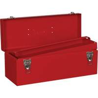 Coffre &agrave; outils, 7-1/8" P x 19" la x 7-1/2" h, Rouge We Share Industrial Supply