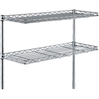 Tablettes en porte-&agrave;-faux, 30" la x 30" p We Share Industrial Supply