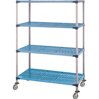 &eacute;l&eacute;ment de rayonnage , 4 Tablettes, 36" la x 68" h x 18" p We Share Industrial Supply