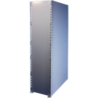 Panneau d'extr&eacute;mit&eacute; pour rayonnage enclenchable Interlok, 100" ha, 18" p, Acier We Share Industrial Supply