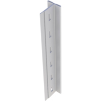 Montant en T pour rayonnage enclenchable Interlok, Acier, Hauteur 112" We Share Industrial Supply