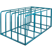 Supports verticaux standards pour rev&ecirc;tements en feuilles, 84" la x 50" p x 36-3/4" h, Capacit&eacute; de 4000 lb We Share Industrial Supply