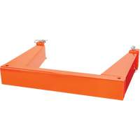Supports en U empilables, 25" la x 4" p, Capacit&eacute; de 10 000 lb We Share Industrial Supply