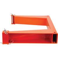 Supports en U empilables, 25" la x 4" p, Capacit&eacute; de 10 000 lb We Share Industrial Supply