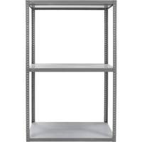 Heavy-Duty Shelving, Steel, Bolted, 3000 lbs. Capacity, 36" W x 72" H x 18" D We Share Industrial Supply