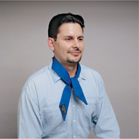 Serviette refroidissante standard ALLEGRO INDUSTRIES, Bleu We Share Industrial Supply