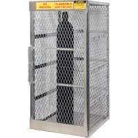 Armoires en aluminium pour bouteilles GPL, nbre de bouteilles: 10, 30" , 32" , 65" , Argent We Share Industrial Supply